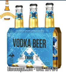 BIA X – Mark Vodka Beer 5.9% – Chai 330ml, thùng 24 Chai