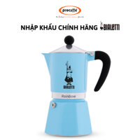 BIALETTI Ấm pha cà phê Bialetti Rainbow Light Blue 3 cup