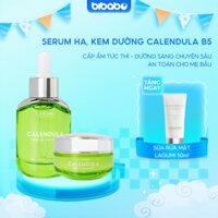 [BIBABO] Bộ dưỡng da cho bà bầu, Bộ Serum và Kem Dưỡng Lagumi 30g siêu cấp ẩm phục hồi với super HA & B5
