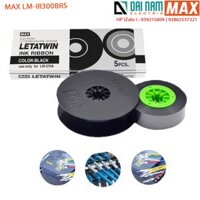 Bibbon mực in MAX LM-IR300BRS màu đen 50M sử dụng in ống
