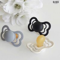 [Bibs] Ty ngậm/Ty giả núm ti đối xứng cao su, silicon Bibs Pacifier Supreme cho bé từ 0 tháng