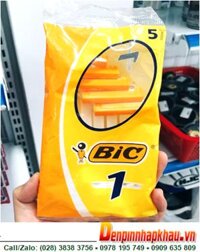 BIC 2 (Gói 5 cây), Dao cạo râu BIC 2 (GÓI 5 cây-loại 2 lưỡi kép siêu bén) chính hãng