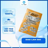 (BIC) Lưỡi dao lam BiC Platinium Hộp 100 lưỡi - Hàng chính hãng
