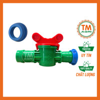 Bịch 10 cái Van khởi thuỷ ống mềm 27mm kèm ron cao su giá rẻ, van chin 27 khoá ống 27 (VS-27-GK)