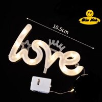 Bịch 100 đèn chữ LOVE trang trí bó hoa, bánh kem, đèn nháy - Phụ kiện trang trí bánh gato