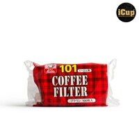 Bịch 100 tờ giấy lọc cafe Kalita 101 và 102 sản xuất tại Nhật