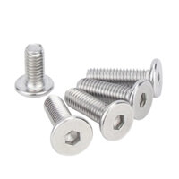 Bịch 100con - Bulong Lục Giác Chìm M6 – Màu Nikel Chất Liệu Thép Cao Cấp Nhiều Kích Thước Lựa Chọn