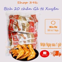 Bịch 20 chân gà cay - Chân Gà tứ xuyên loại to 32g