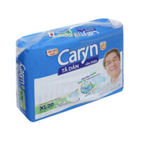Bịch 20 Tã caryn, tã dán dùng cho mẹ sau sinh, người già size XL( 60-80kg)