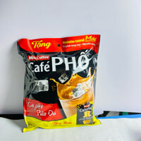 Bịch 30 gói Cà phê đen/ sữa đá Maccoffee Cafe Phố (túi 35 gói x 16g) xl