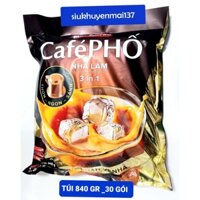 bịch 30 gói X 28 g Cà phê sữa MacCoffee Café Phố nhà làm, date :7/2026