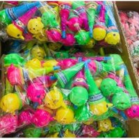 Bịch 40 Đồ chơi thổi  kèn kem ốc quế