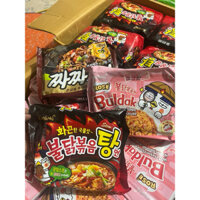 bịch 5 gói mì khô gà cay Samyang Hàn Quốc 140g/gói