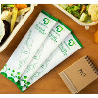 Bịch 50 Set Thìa Đũa Dùng 1 Lần Đảm Bảo Sức Khỏe Người Dùng, Bộ Dụng Cụ Ăn Uống Tiện Lợi