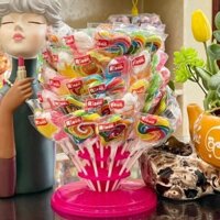 Bịch 60 chiếc kẹo mút trái cây xiên đế Risen 16g