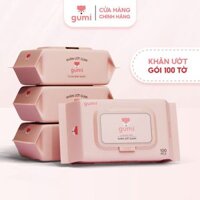 Bịch khăn giấy ướt 100 tờ Gumi cao cấp