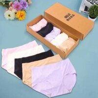 BICHQN01 -  Hộp 5 quần lót muji Nhật không đường ma