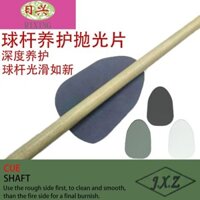 Bida Cue Mặt Trước Miếng Bọt Biển Đánh Bóng Tấm Bi-a Tiếp Liệu Đen Tám Cues Ngáy Cue Dụng Cụ Vệ Sinh Bida Phụ Kiện