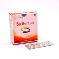BIDIVIT AD - Bổ Sung Vitamin A, D - Hộp 100 Viên