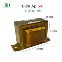 Biến áp 19V 5A dây đồng siêu bền Dây ra (19V-0V-19V) - LinhKien HD audio