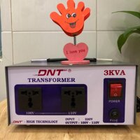 Biến áp 220v ra 110v 3 kva