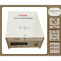 Biến Áp 220V ra110V  Đổi Nguồn Hạ Áp 1P - 3,0kVA Lioa DN030