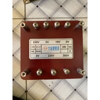 biến áp 220v/380v công suất 350VA điện áp vào 220v điện áp ra 380v dùng test biến tần