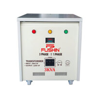 Biến Áp 3 Pha 380V Ra 1 Pha 220V 3KVA FUSHIN - Thông Dụng