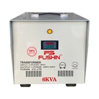 Biến Áp 3 Pha Tự Ngẫu 6KVA FUSHIN 380V/220V - Dây Đồng