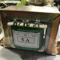 Biến   áp    5A    KDK    24V -0 -24V