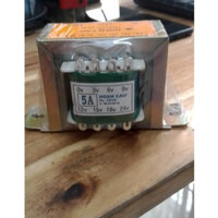 Biến Áp 5A Nhiều Đầu Ra 0V-3V-6V-9V-12V-15V-18V-24VAC (Hoàn Cầu)