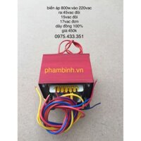 Biến áp amply  800w