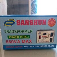 Biến áp, biến thế 550VA đổi nguồn điện 220V ra 110V- ổn áp 550VA