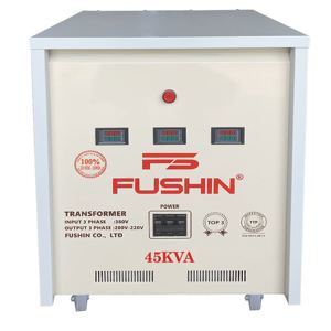 Biến áp cách ly 3 Pha 380V/220V 45KVA – Dây Đồng