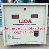 Biến Áp Cách Ly LiOA 15KVA 3 Pha 3K151M2DH5YC