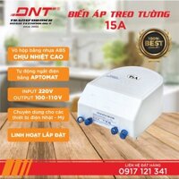 BIẾN ÁP DNT 15A  - 220v ra 110v