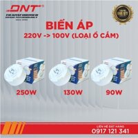 Biến áp DNT xuyến có ổ cắm 90w 130w 250w 100%dây đồng