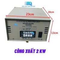 Biến áp đổi nguồn hạ áp 220 vôn ra 100 vôn 2kw chuyên dùng đồ nội địa nhật