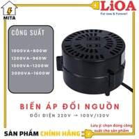 Biến Áp Đổi Nguồn Hạ Áp LiOA - Biến Áp Đổi Nguồn LiOA 1000120015002000VA Điện Vào 220V- Điện Ra 100120V - MITA - Biến áp đổi nguồn 2000VA