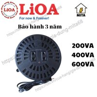 Biến Áp Đổi Nguồn Hạ Áp LiOA - Biến Áp Đổi Nguồn LiOA 200400600VA  Điện Vào 220V- Điện Ra 100120V - Biến áp đổi nguồn 200VA