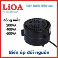 Biến Áp Đổi Nguồn LIOA, Biến Áp Tự Ngẫu 200VA - 400VA - 600VA Đổi Nguồn Hạ Áp - Bảo Hành 4 Năm Chính Hãng