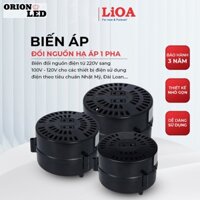 Biến Áp Đổi Nguồn LIOA (Nguồn Vào 220V / Nguồn Ra 100-120V). Hàng LiOA chính hãng. Bảo hành 2 năm tại nhà máy