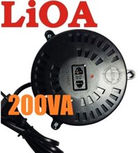 Biến áp đổi nguồn vào 220V ra 110V 200VA LIOA DN002