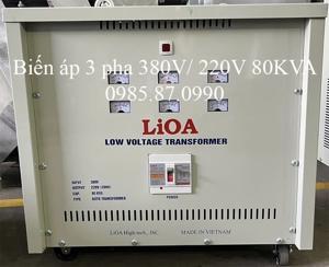 Biến áp Lioa đổi nguồn hạ áp 3 pha tự ngẫu 3K801M2YH5YT