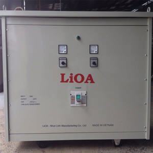 Biến áp Lioa đổi nguồn hạ áp 3 pha tự ngẫu 3K252M2YH5YT