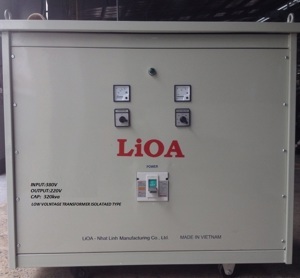 Biến áp Lioa đổi nguồn hạ áp 3 pha cách ly 3K322M2DH5YC