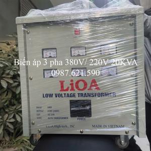 Biến áp Lioa đổi nguồn hạ áp 3 pha tự ngẫu 3K201M2YH5YT