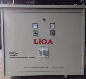 Biến áp Lioa đổi nguồn hạ áp 3 pha cách ly 3K562M2DH5YC