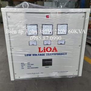 Biến áp Lioa đổi nguồn hạ áp 3 pha tự ngẫu 3K601M2YH5YT