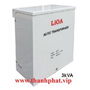 Biến áp Lioa đổi nguồn hạ áp DN030 - 1 pha